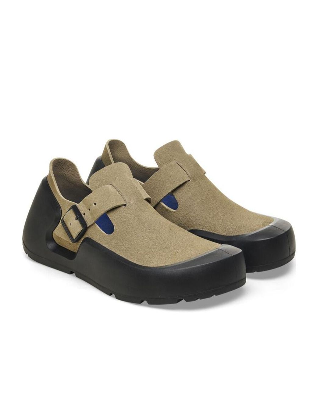 Birkenstock Brown Reykjavik Buckled Clogs for men