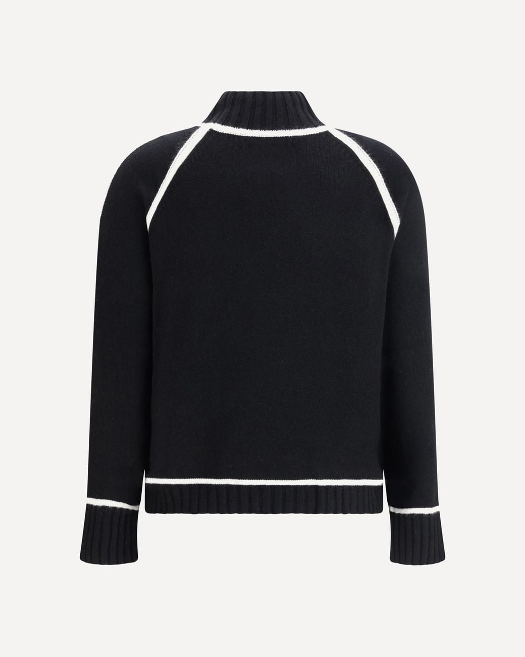 Max Mara Black Studio Pescara High Neck Jumper