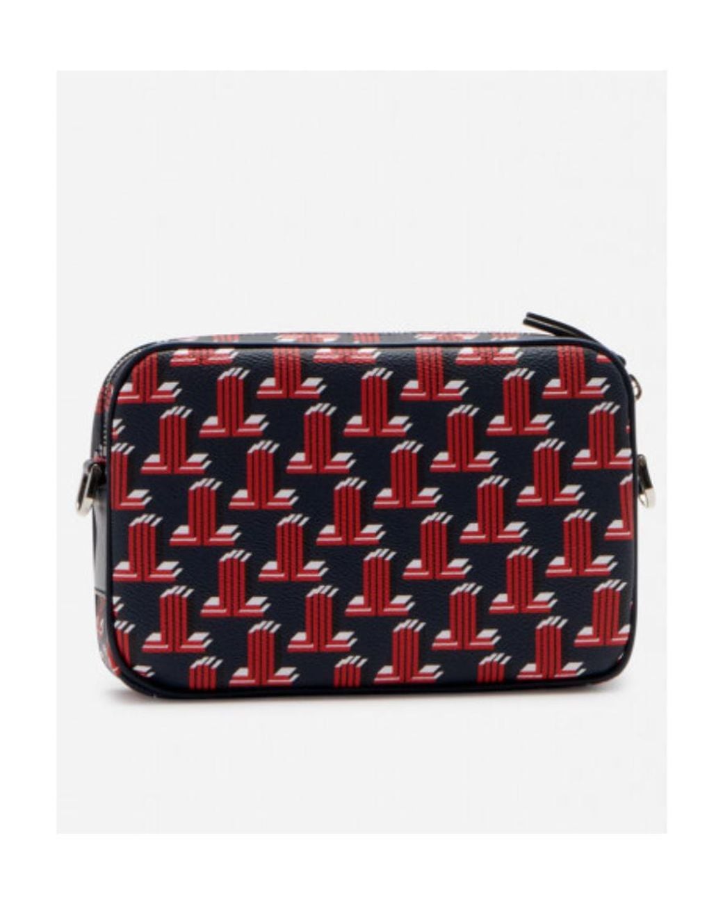 Lanvin Red Logo Shoulder Bag for men