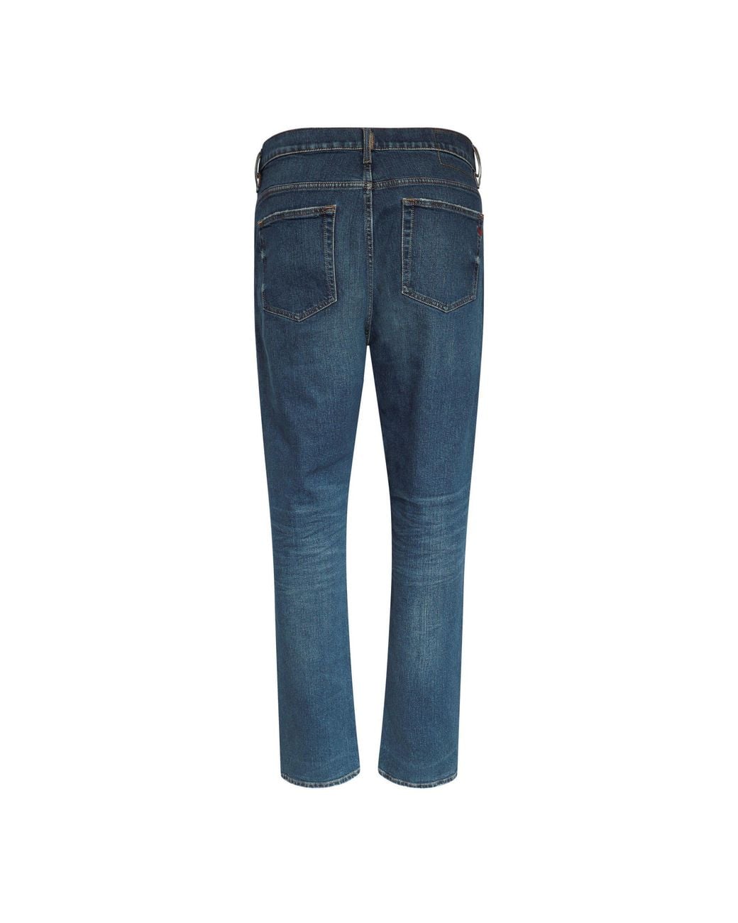 DIESEL Blue D-Viker Straight Leg Jeans for men