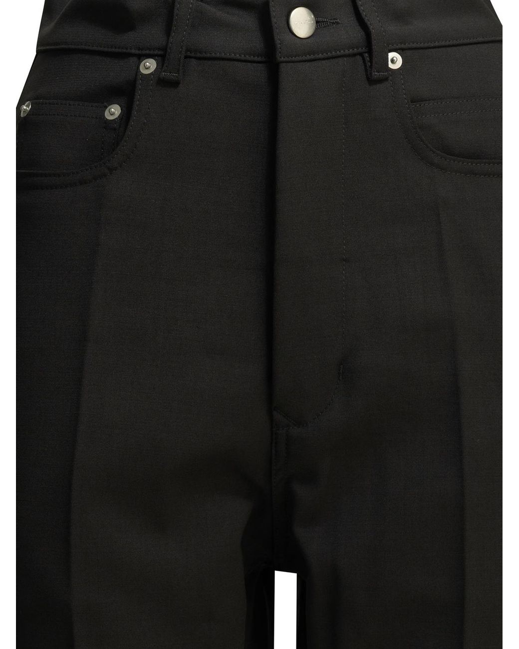Rick Owens Black Bolan Flared Jeans