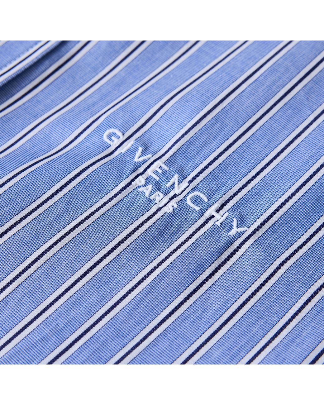 Givenchy Blue Stripe Shirt for men