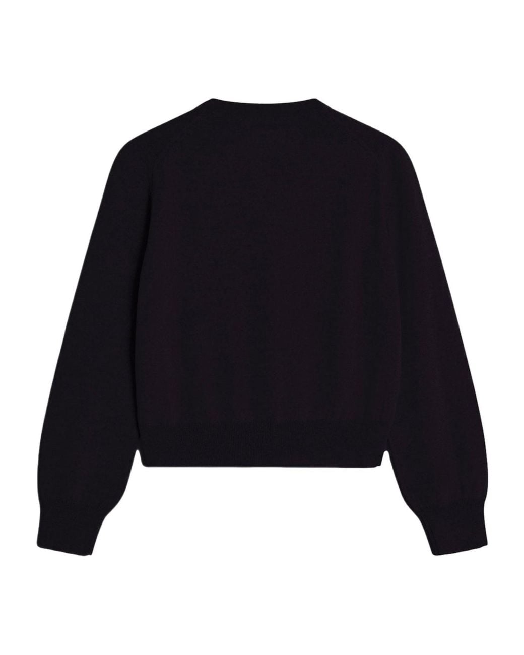 Maison Kitsuné Black Maison Kitsuné Logo Button-Up Cardigan