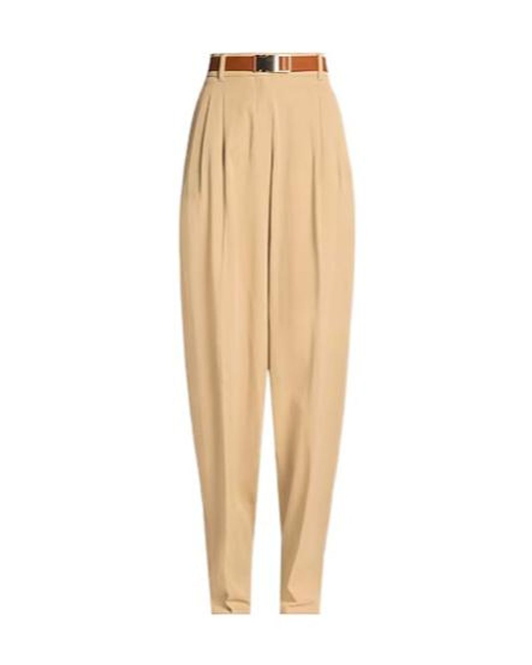 Max Mara Natural Minimal Straight Leg Pants