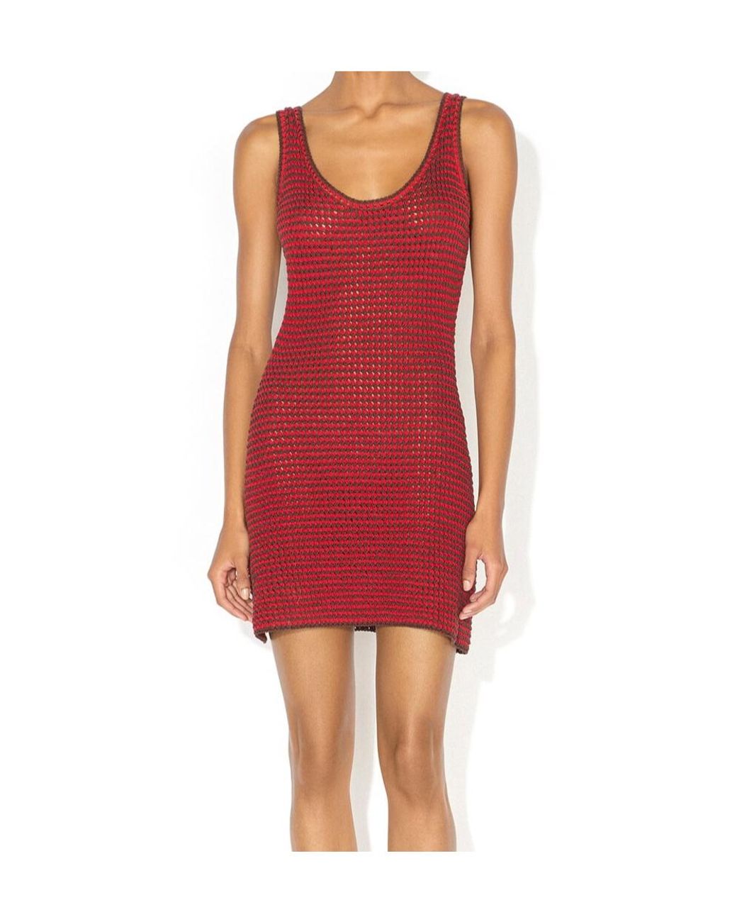 Alaïa Alaïa Textured Mini Knitted Dress