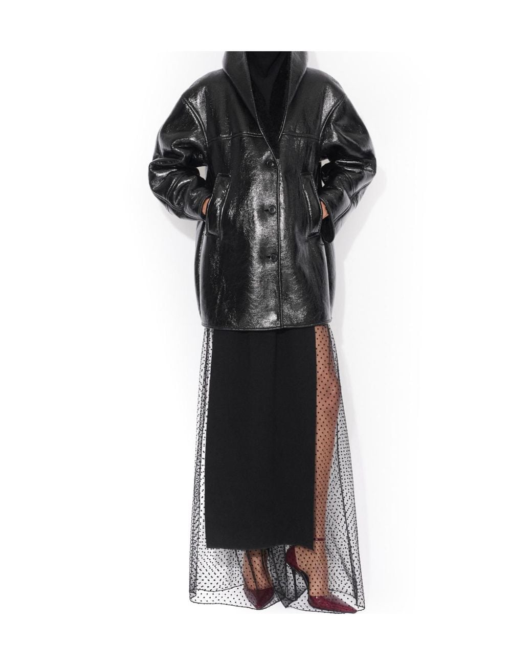 Alaïa Black Alaïa Tabard Top