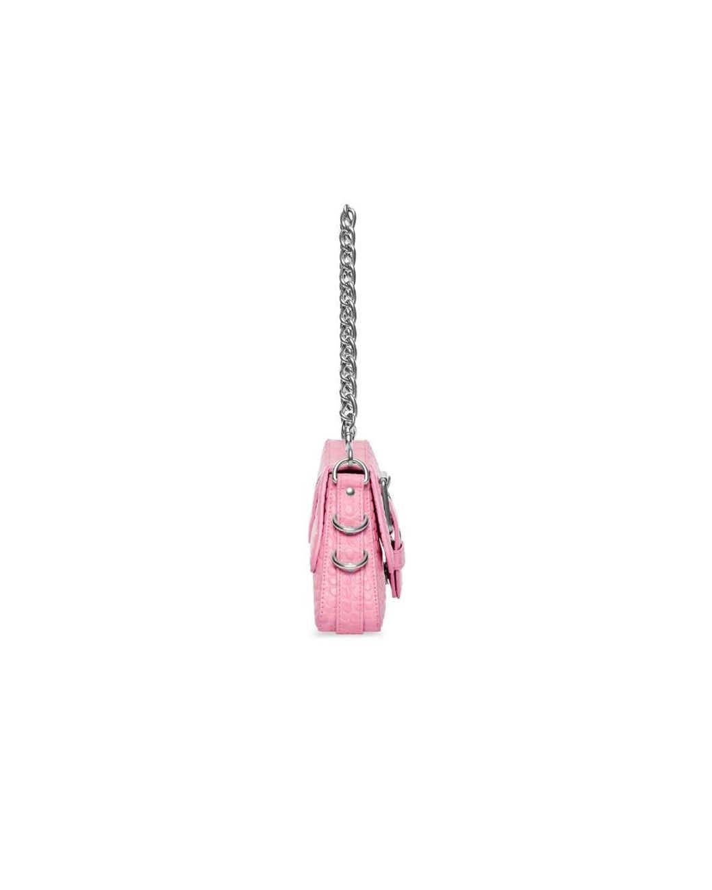 Balenciaga Pink Lindsay Small Shoulder Bag