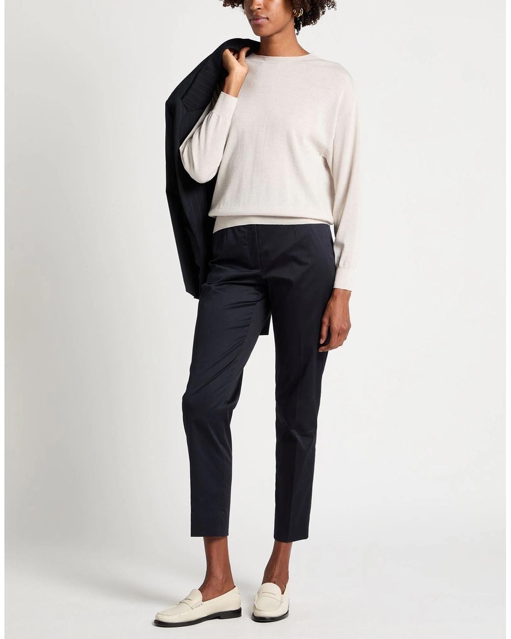 Dolce & Gabbana Blue Casual Trousers
