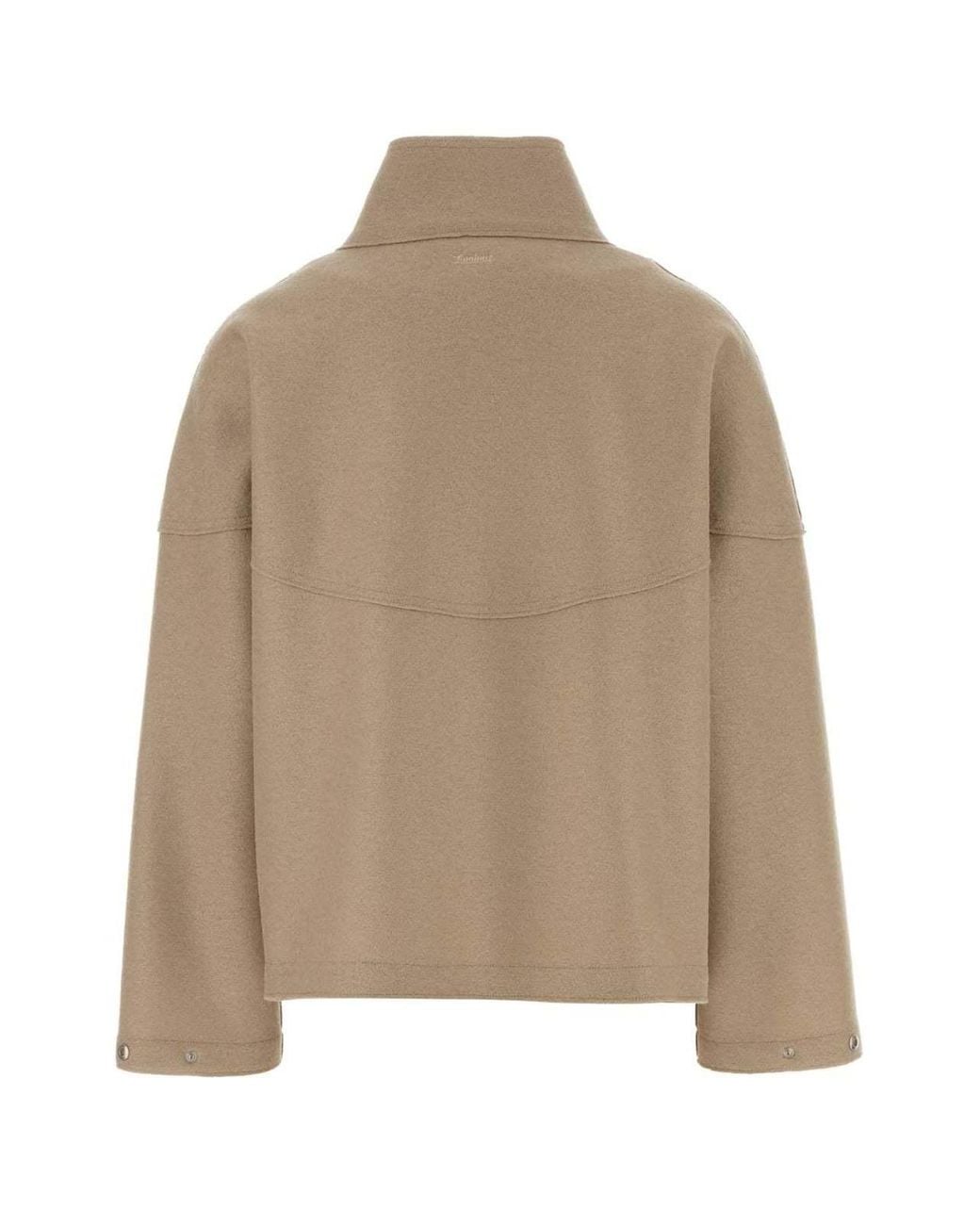 Herno Natural Laminar Half-Zip Sweatshirt