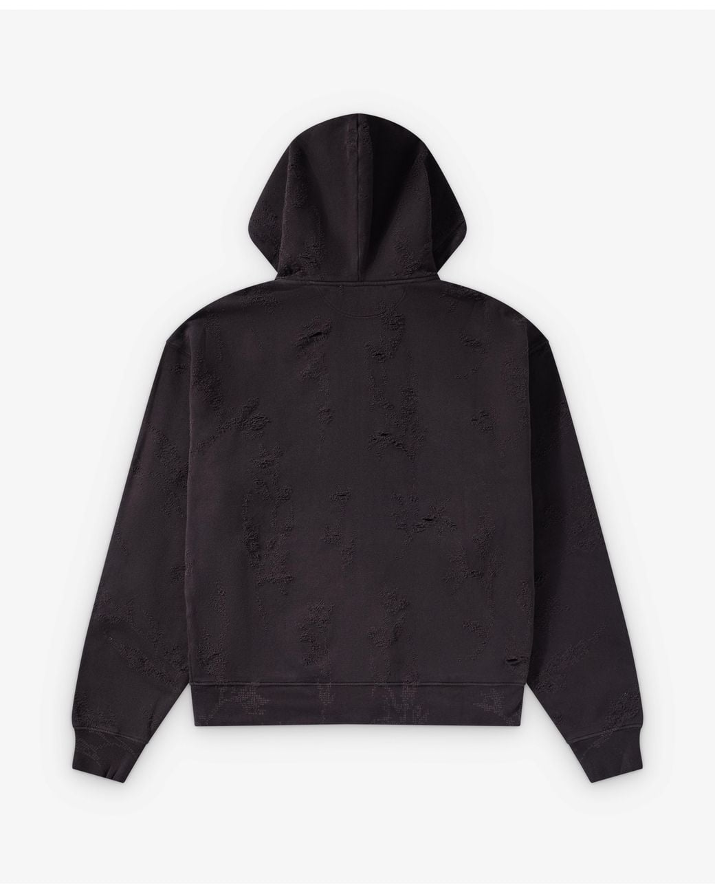 Our Legacy Blue Rascal Distressed-Effect Hoodie for men