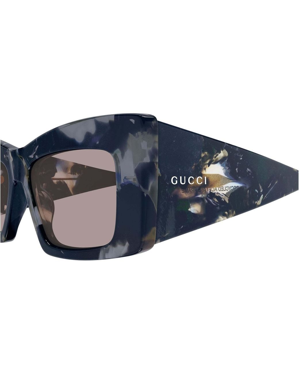 Gucci Black Cat-Eye Sunglasses