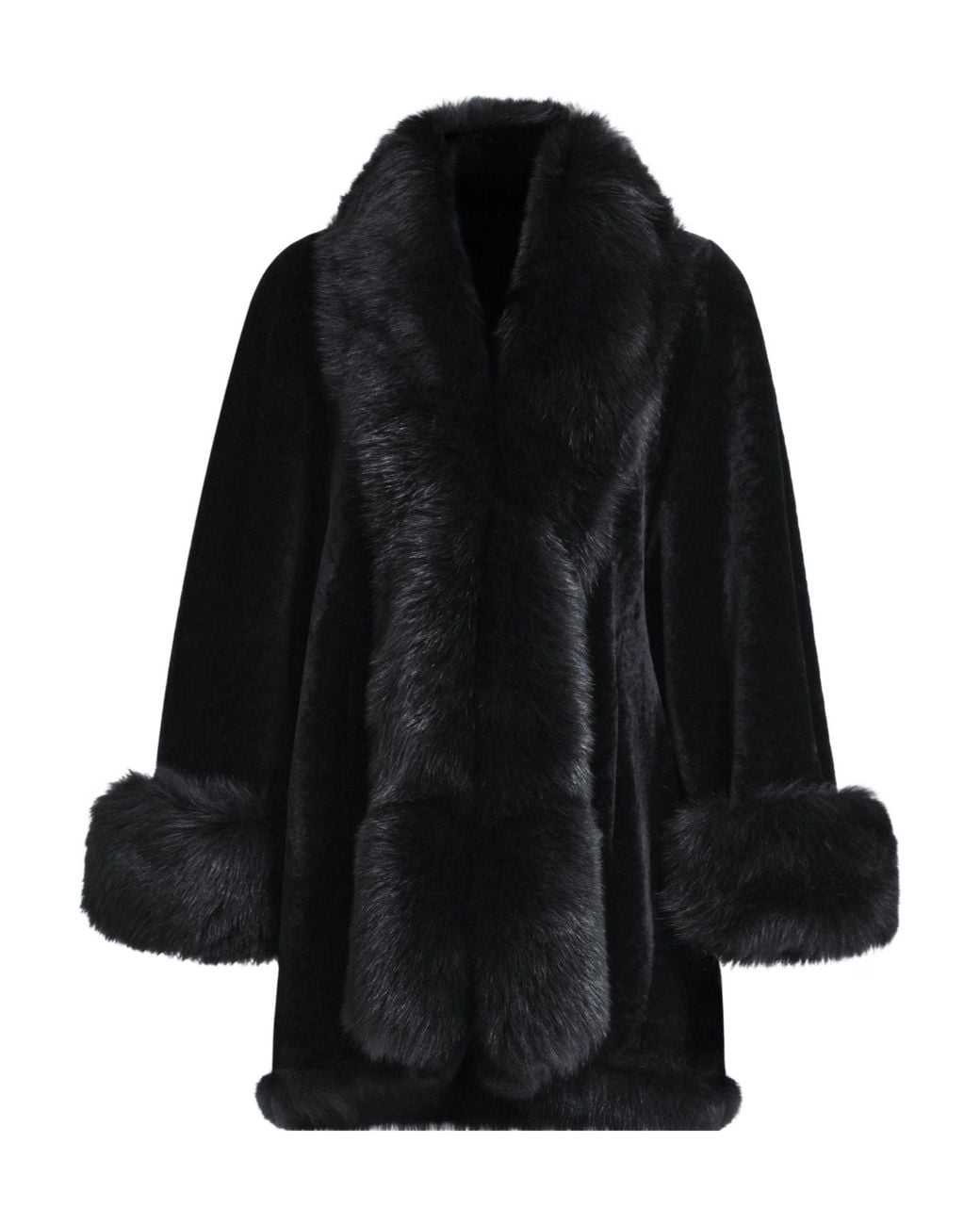 Nour Hammour Black Long-Sleeved Coat