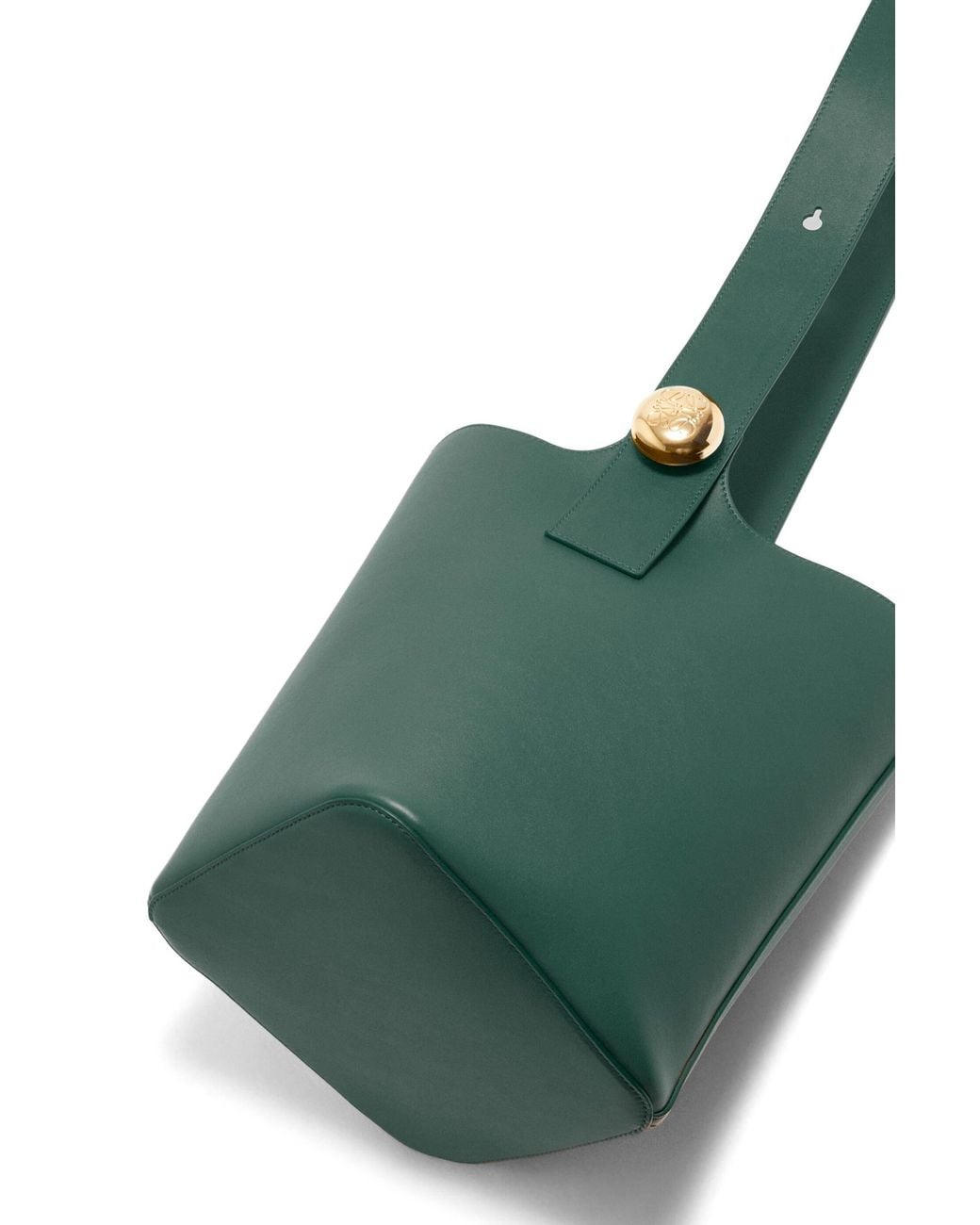 Loewe Green Pebble Mini Bucket Bag