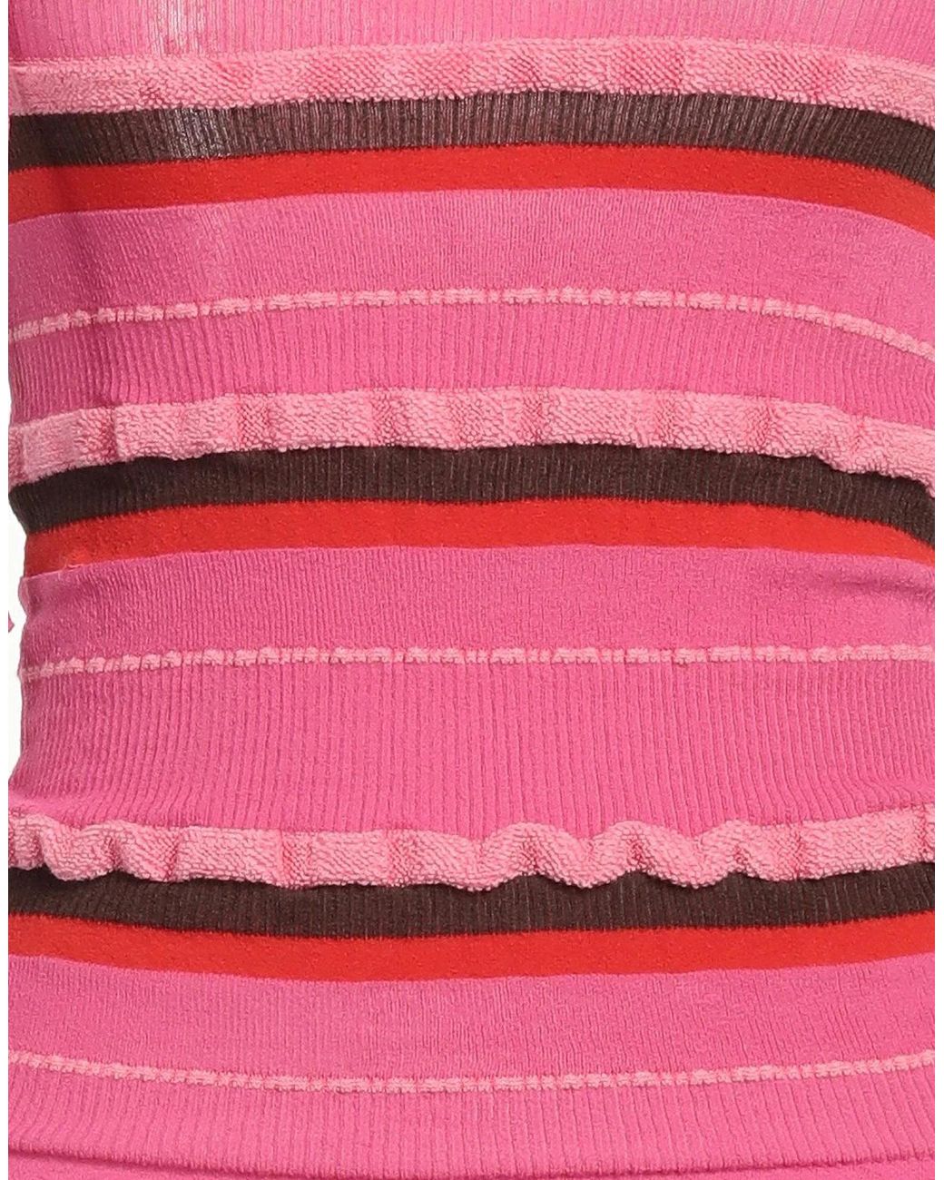 Jacquemus Pink One Shoulder Vest