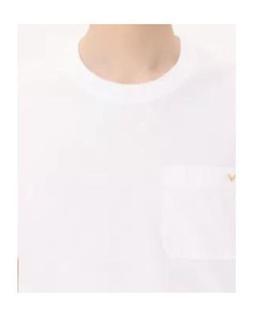 Valentino White Vgold Crewneck T-Shirt for men