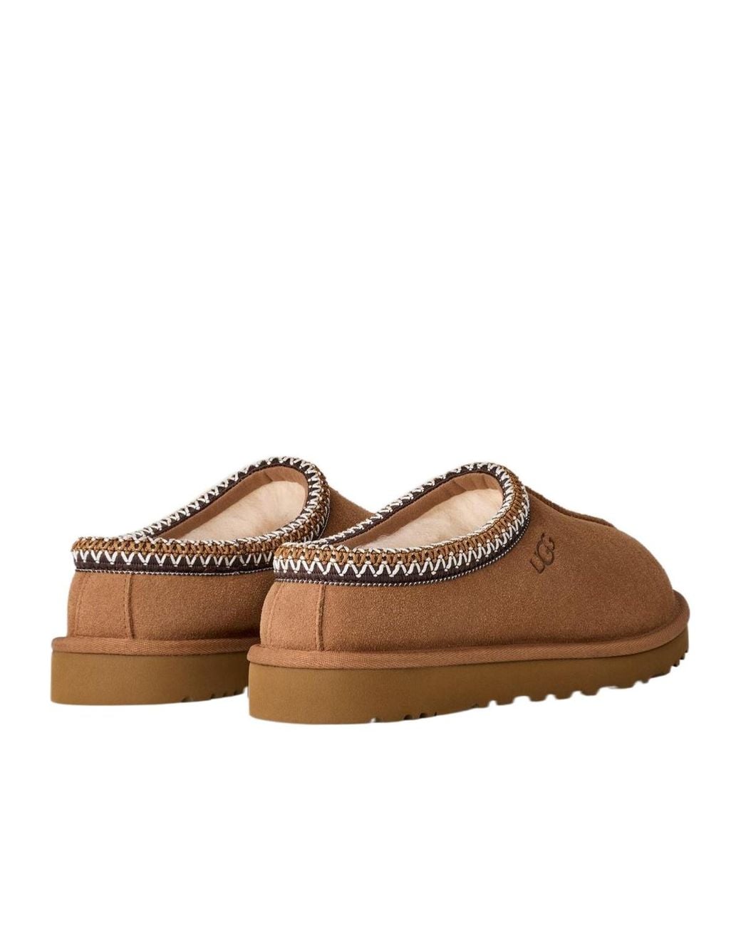 Ugg Brown Tasman Ii Shearling-Lined Mules for men