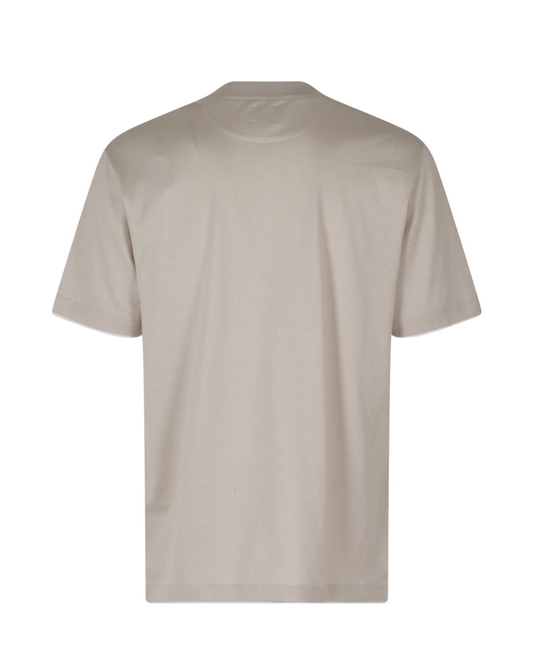 Eleventy White Layered-Effect Short-Sleeve T-Shirt for men