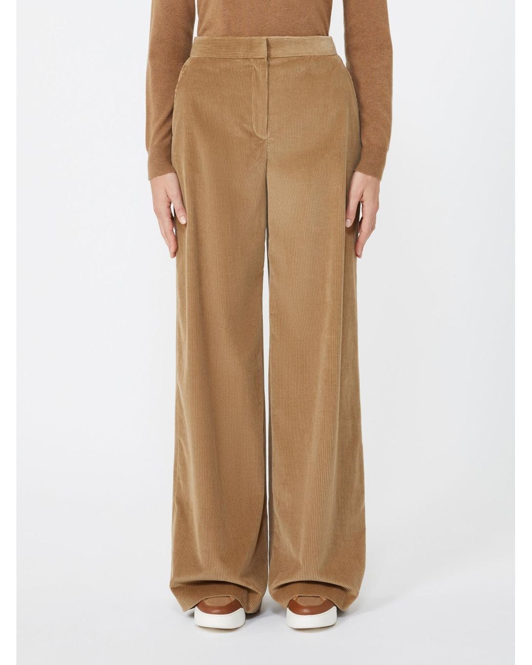 Max Mara Natural Studio Faretra Corduroy Pants