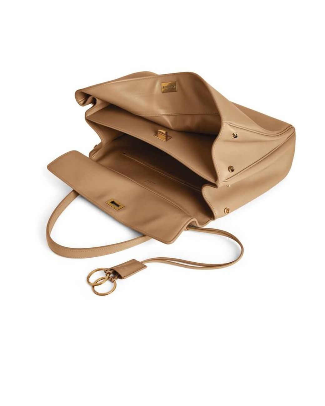 Balenciaga Natural Rodeo Medium Handbag