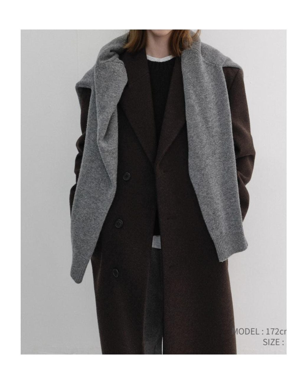 DUNST Black Boxy Tailored Coat for men