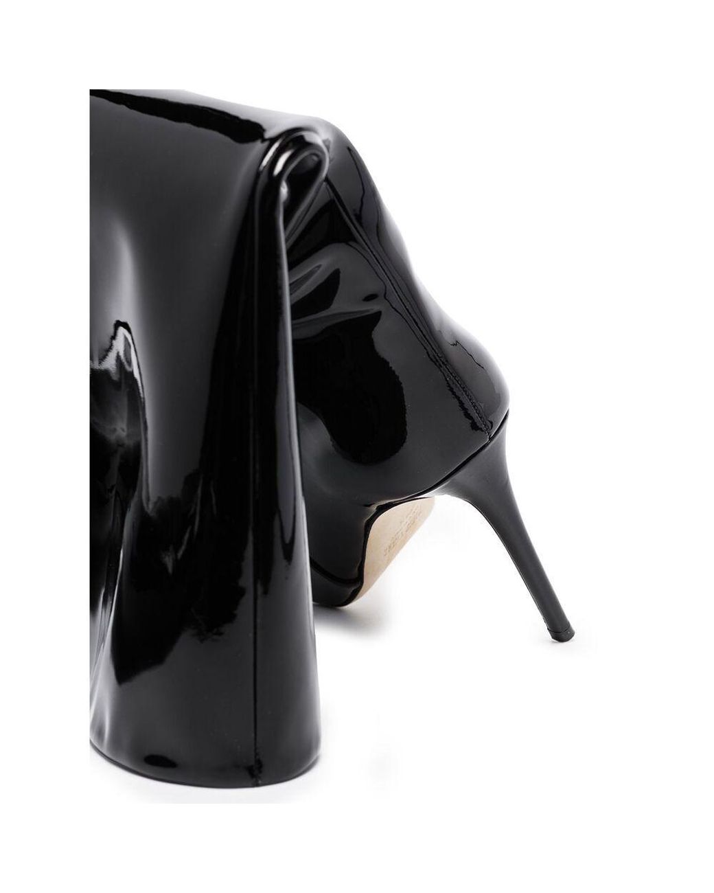 Paris Texas Black Stiletto Pointed Toe Boots