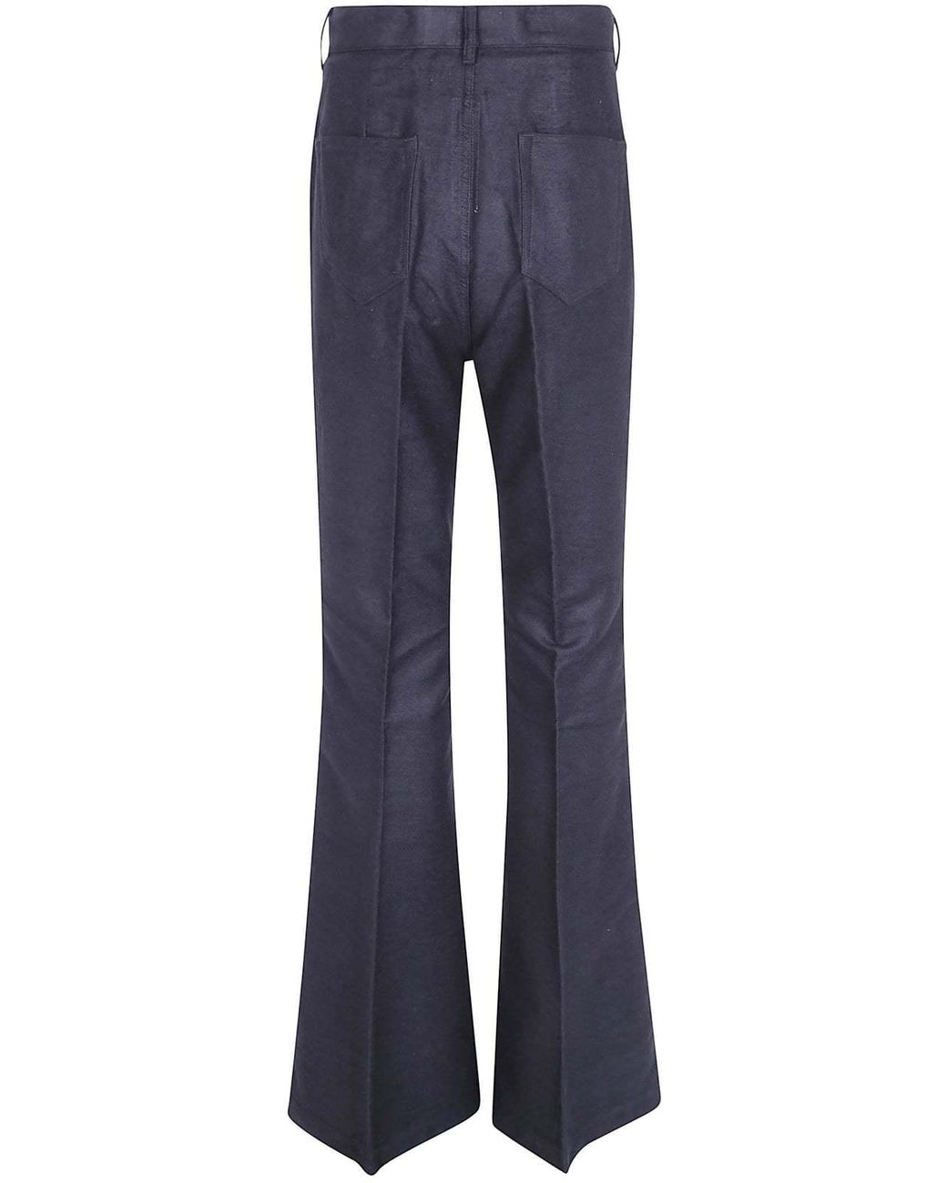 Rick Owens Blue Belt Loop Casual Pants for men