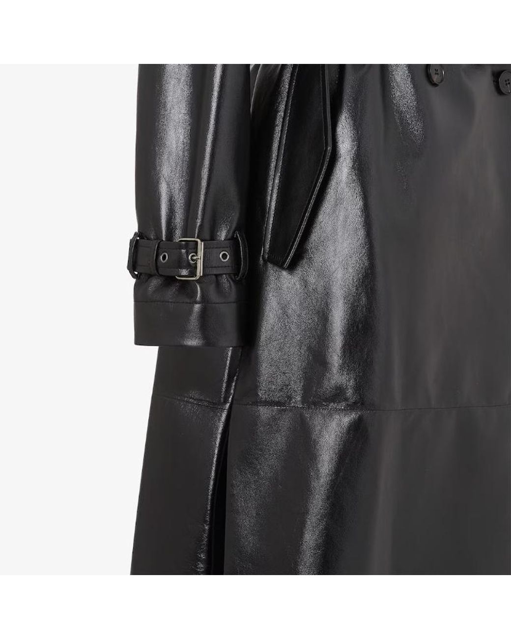 Fendi Black Trench Coat