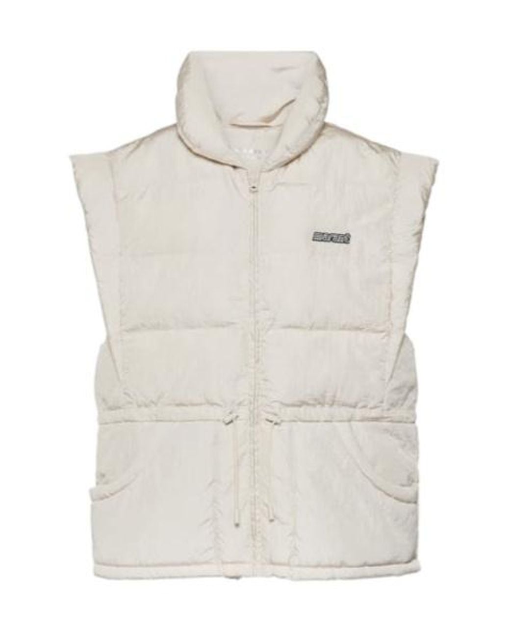 Isabel Marant White Toby Puffer Vest