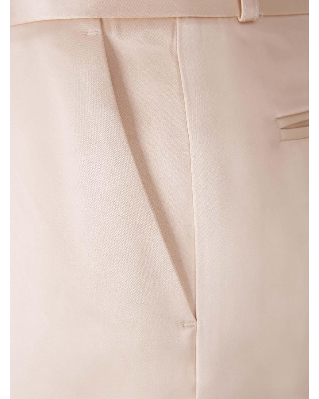 Totême Natural Flowing Satin Trousers