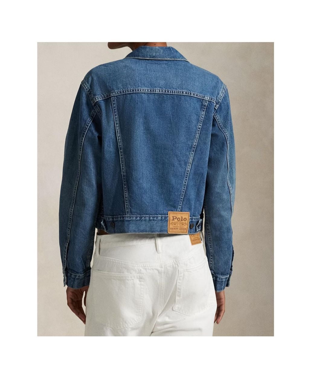 Polo Ralph Lauren Blue Logn Sleeved Buttoned Denim Jacket