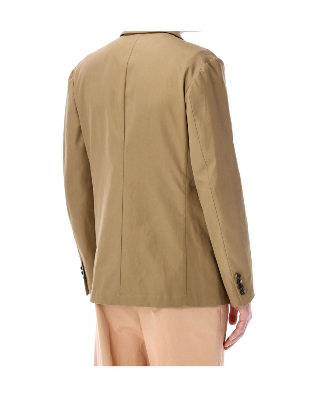 Dries Van Noten Natural Double Breasted Jacket for men