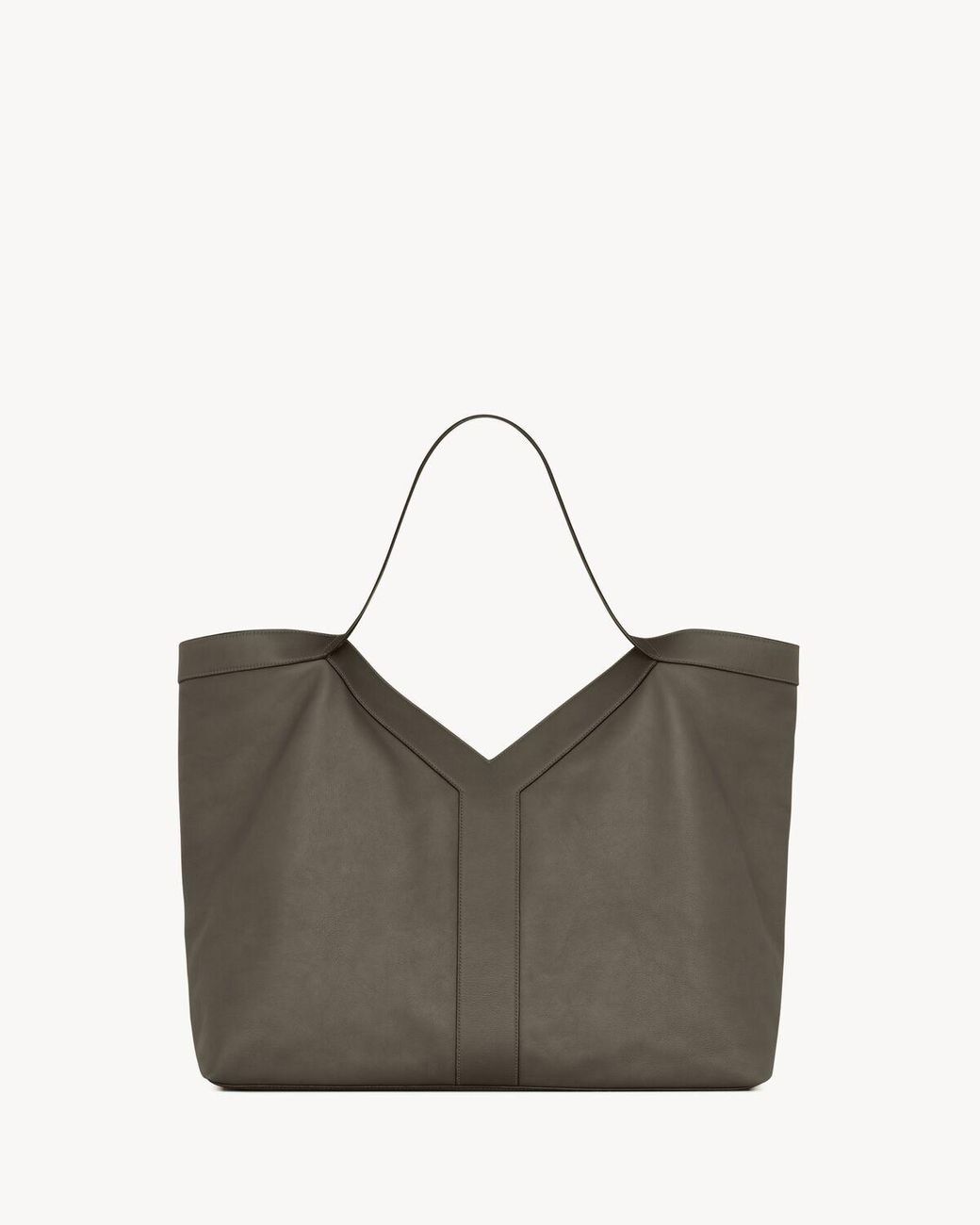 Saint Laurent Gray Y Large Tote Bag for men