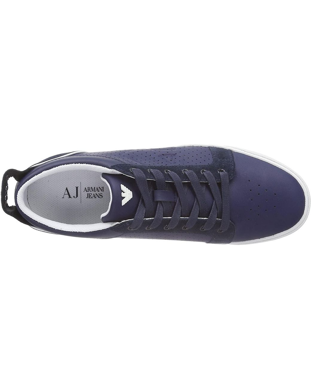 Armani Jeans Blue Logo Details Casual Sneakers for men