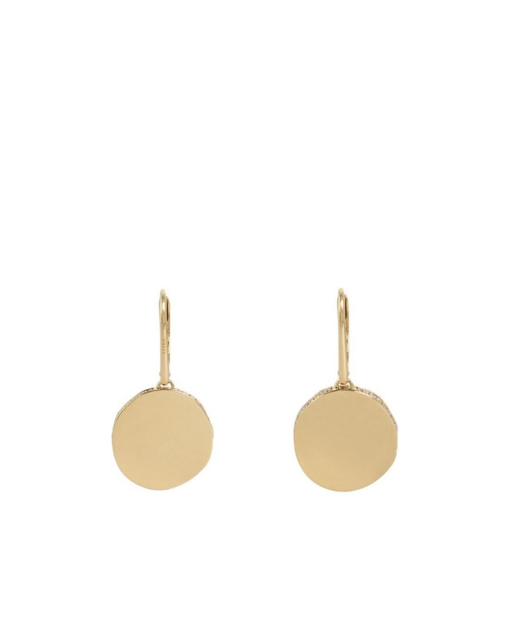 Céline Metallic Medaille Earrings