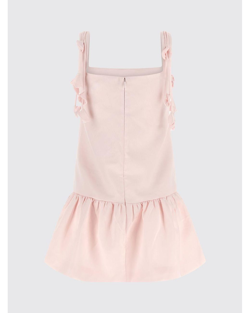 Self-Portrait Pink Taffeta Mini Dress