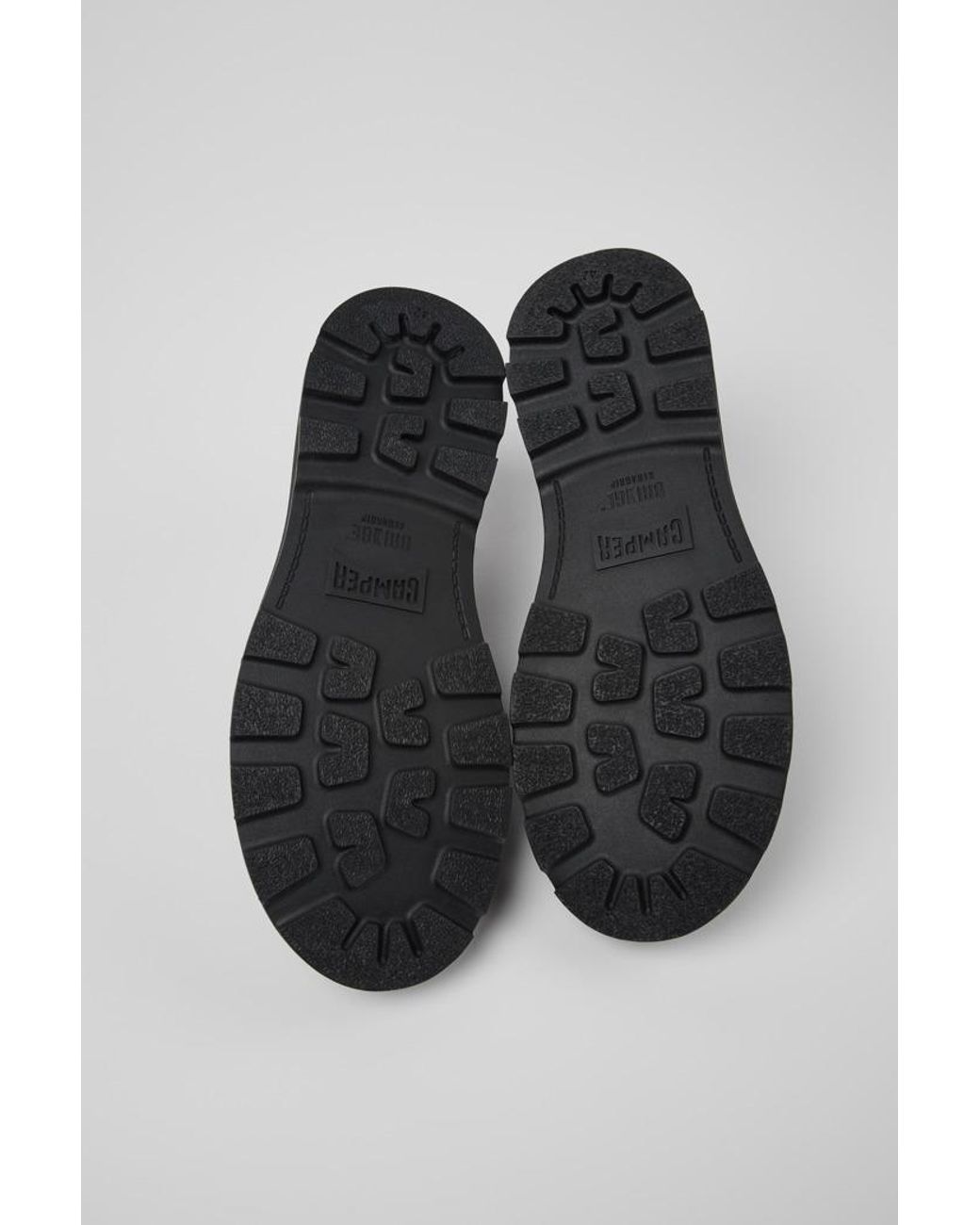 Camper Black Brutus Lace-Up Oxford Shoes for men