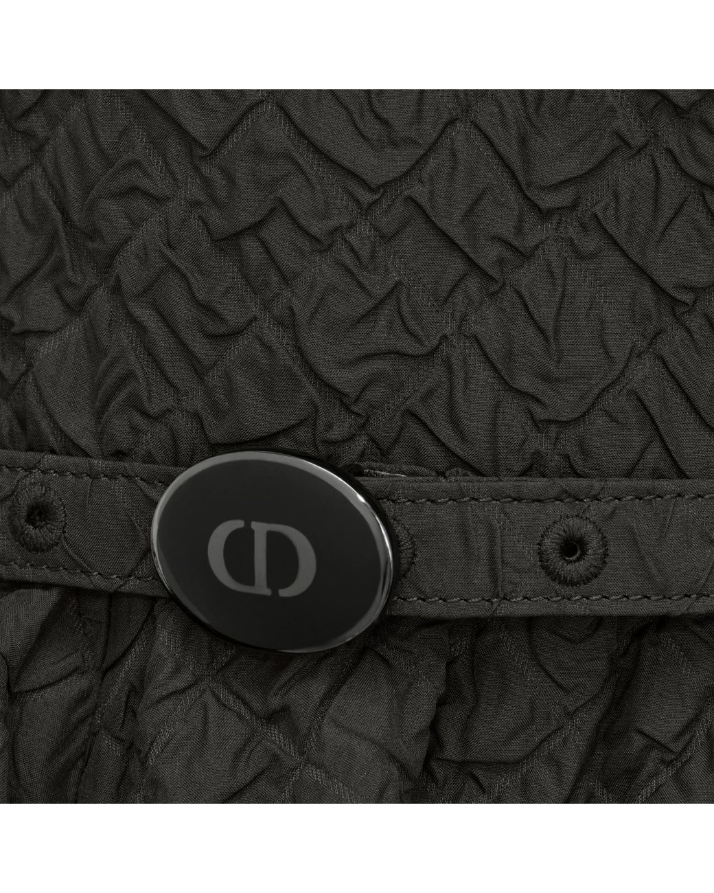 Dior Black Mid-Length Belted Dress