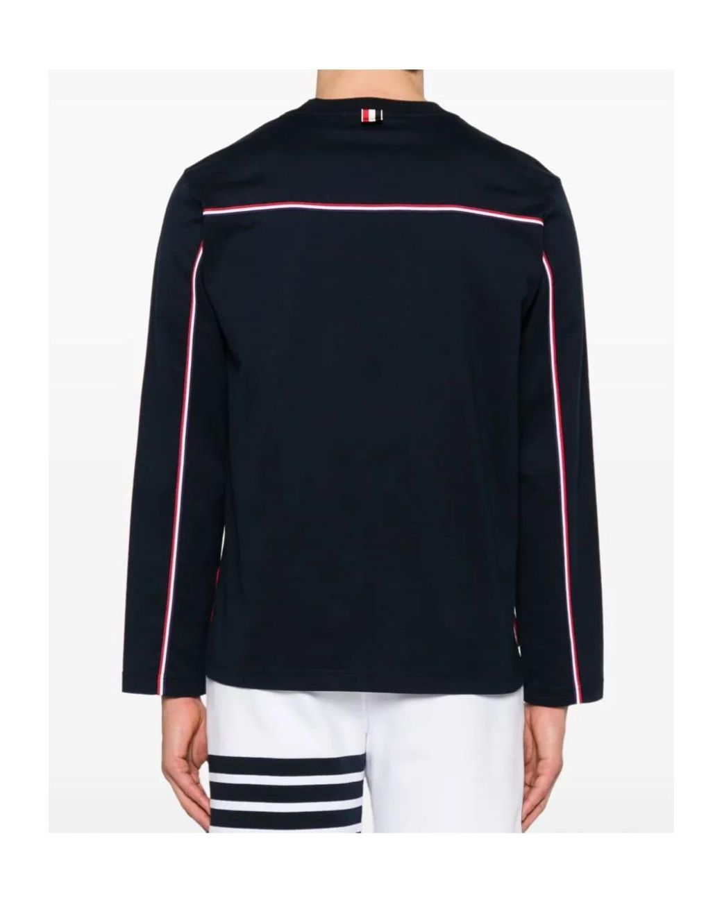Thom Browne Blue T-Shirts And Polos for men