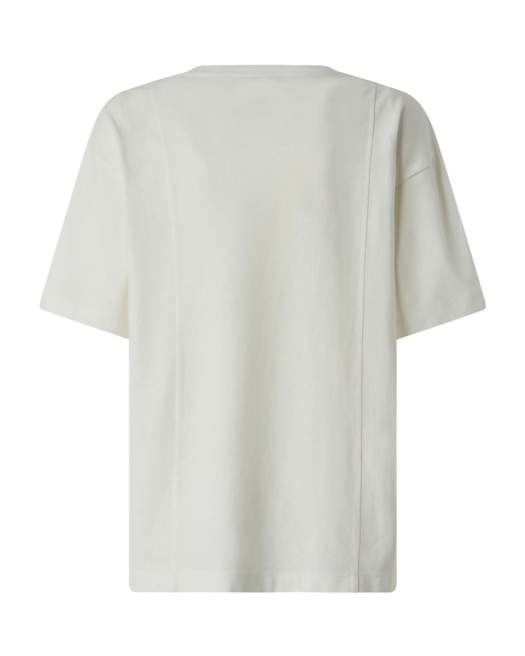 Pinko White Heart Embroidered T-Shirt