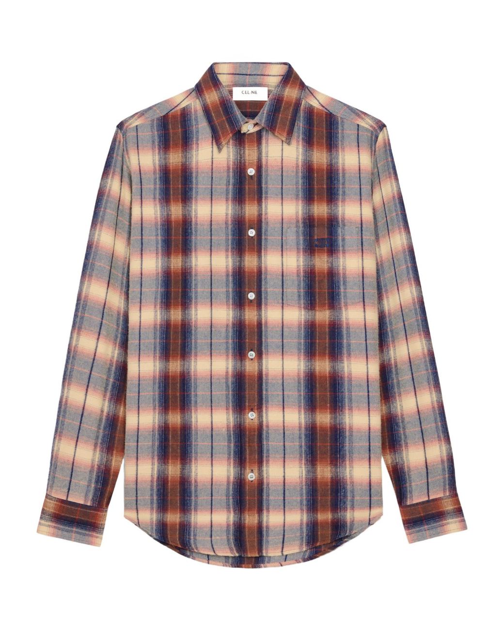 Céline Multicolor Loose Shirt for men