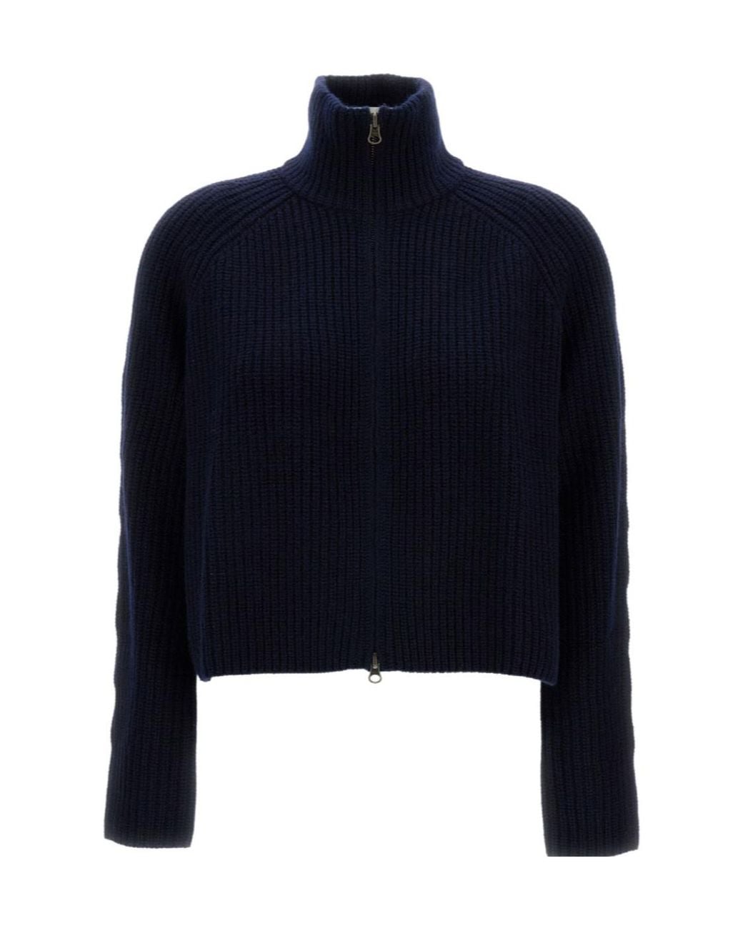 Lisa Yang Blue Sadie Knitted Cardigan