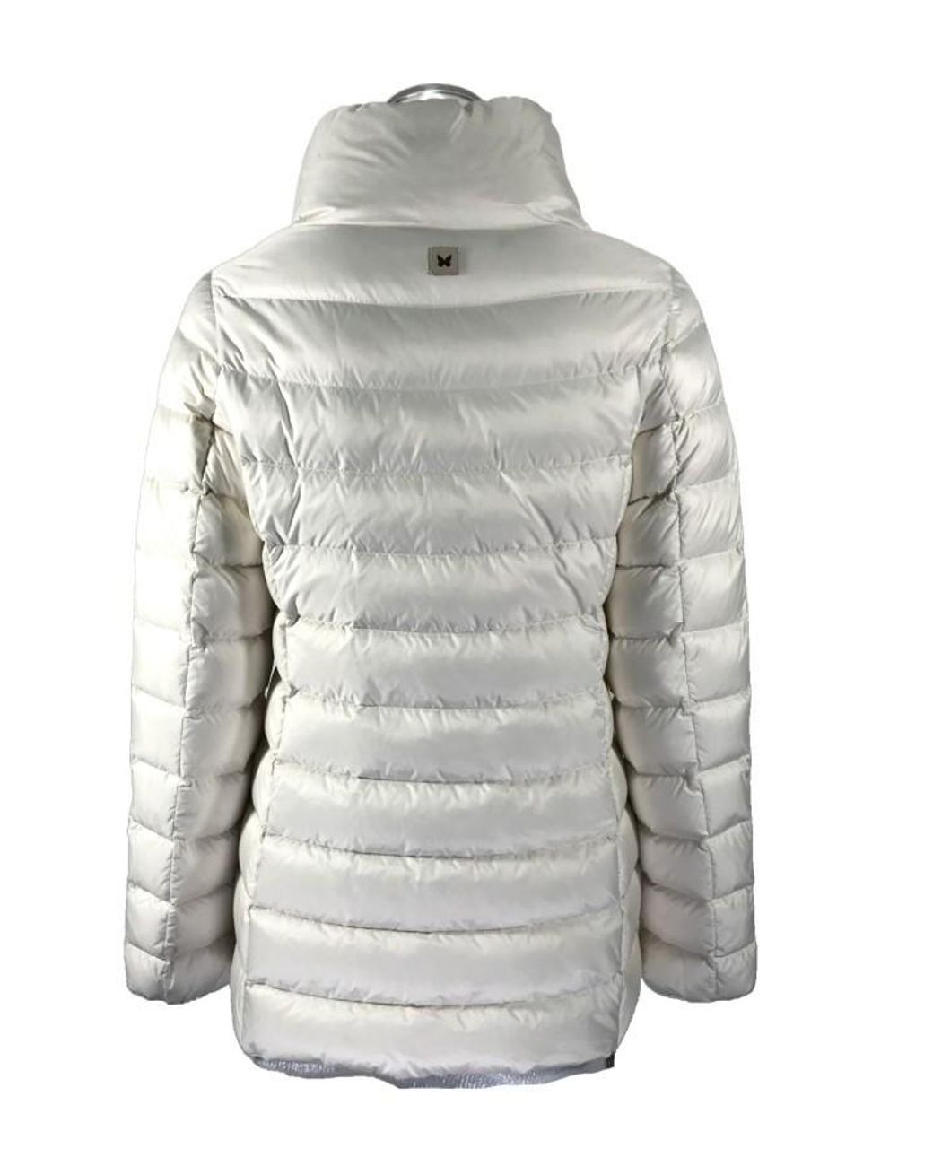 Weekend by Maxmara White Long-Sleeved Down Jacket