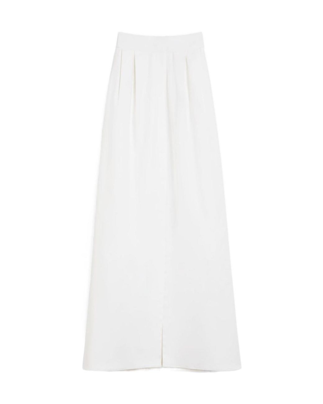 Max Mara White Long Skirts
