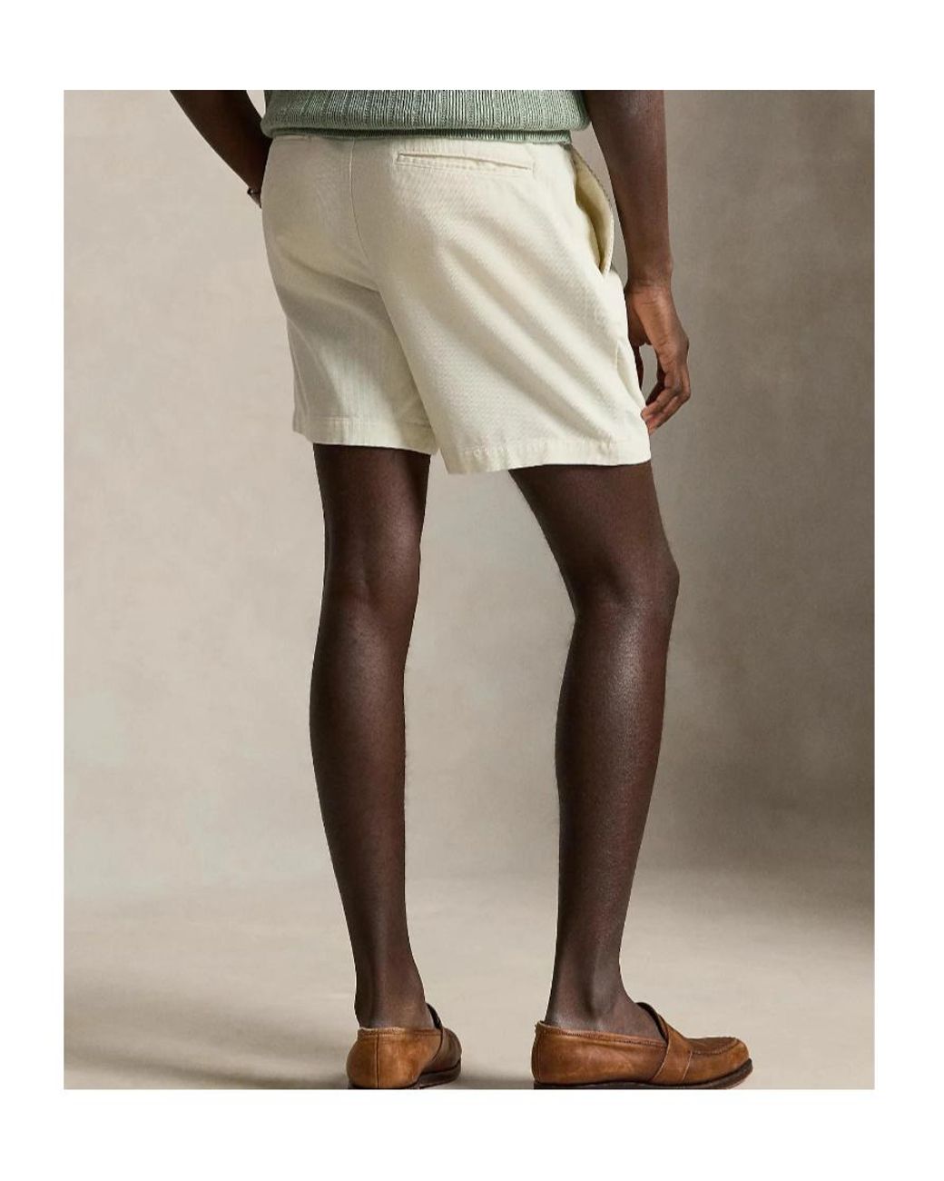 Polo Ralph Lauren Natural Prepster Corduroy Shorts for men