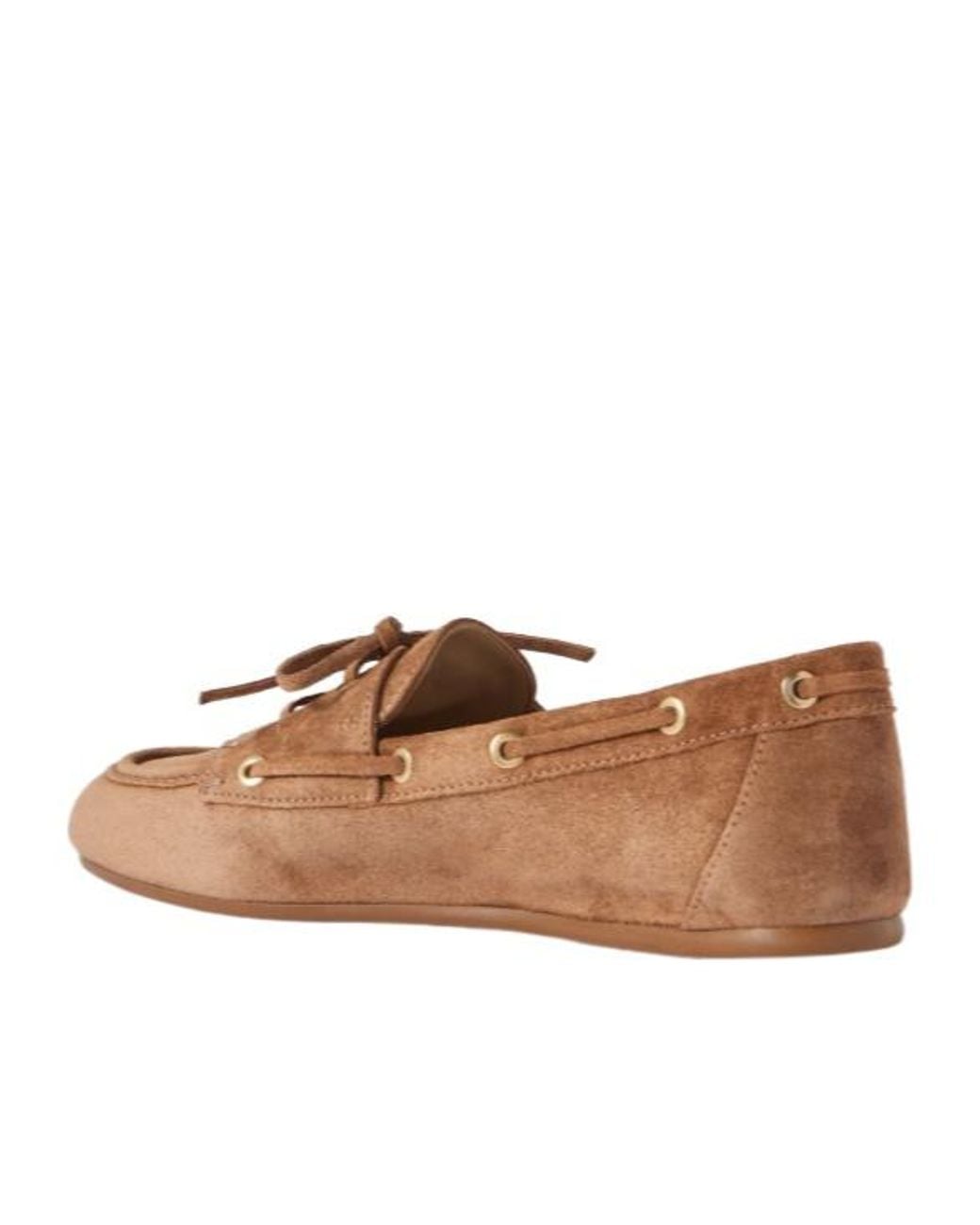 Stuart Weitzman Brown Tinsley Moccasin