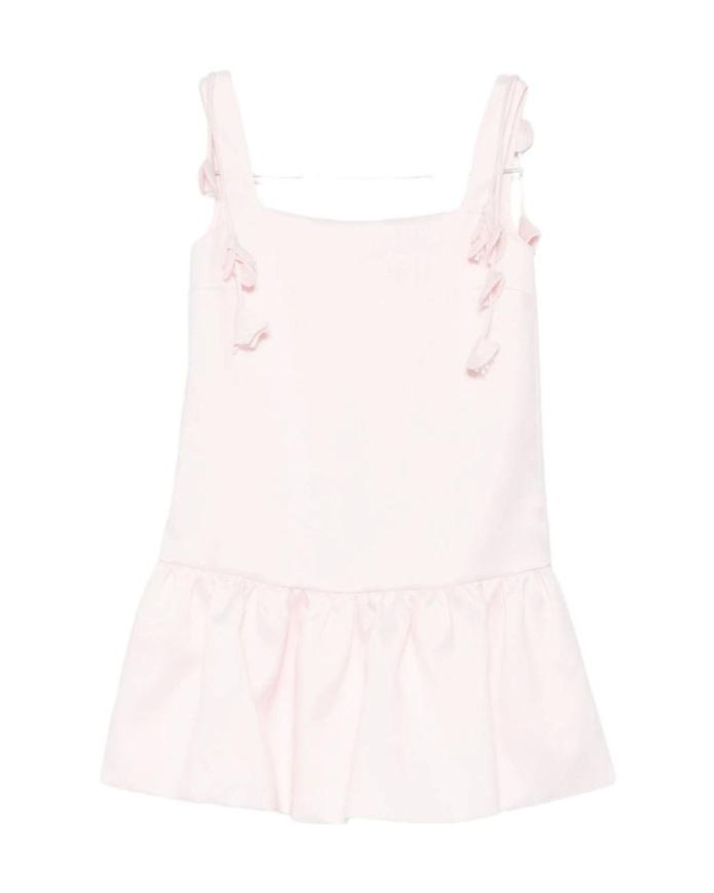 Self-Portrait Pink Taffeta Mini Dress