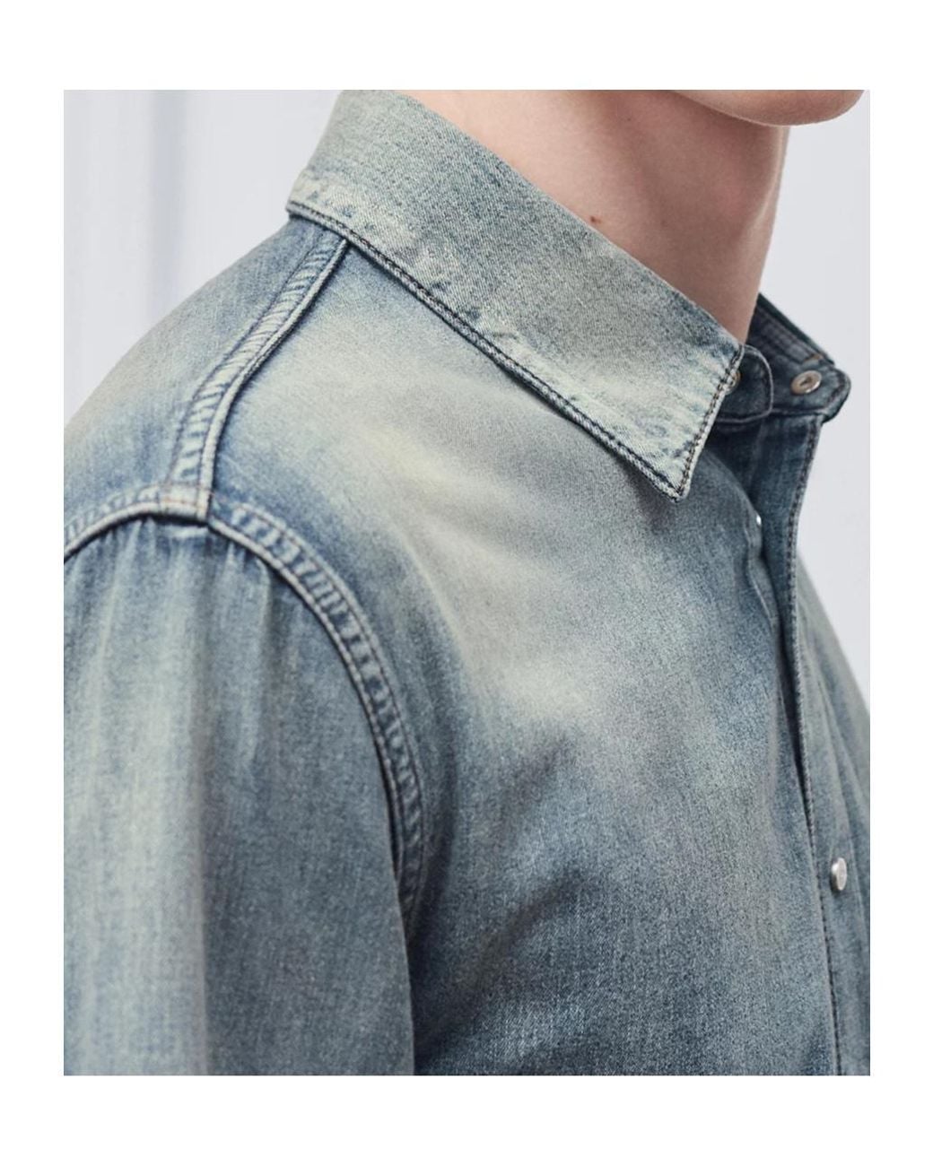 Dior Blue Shirt for men