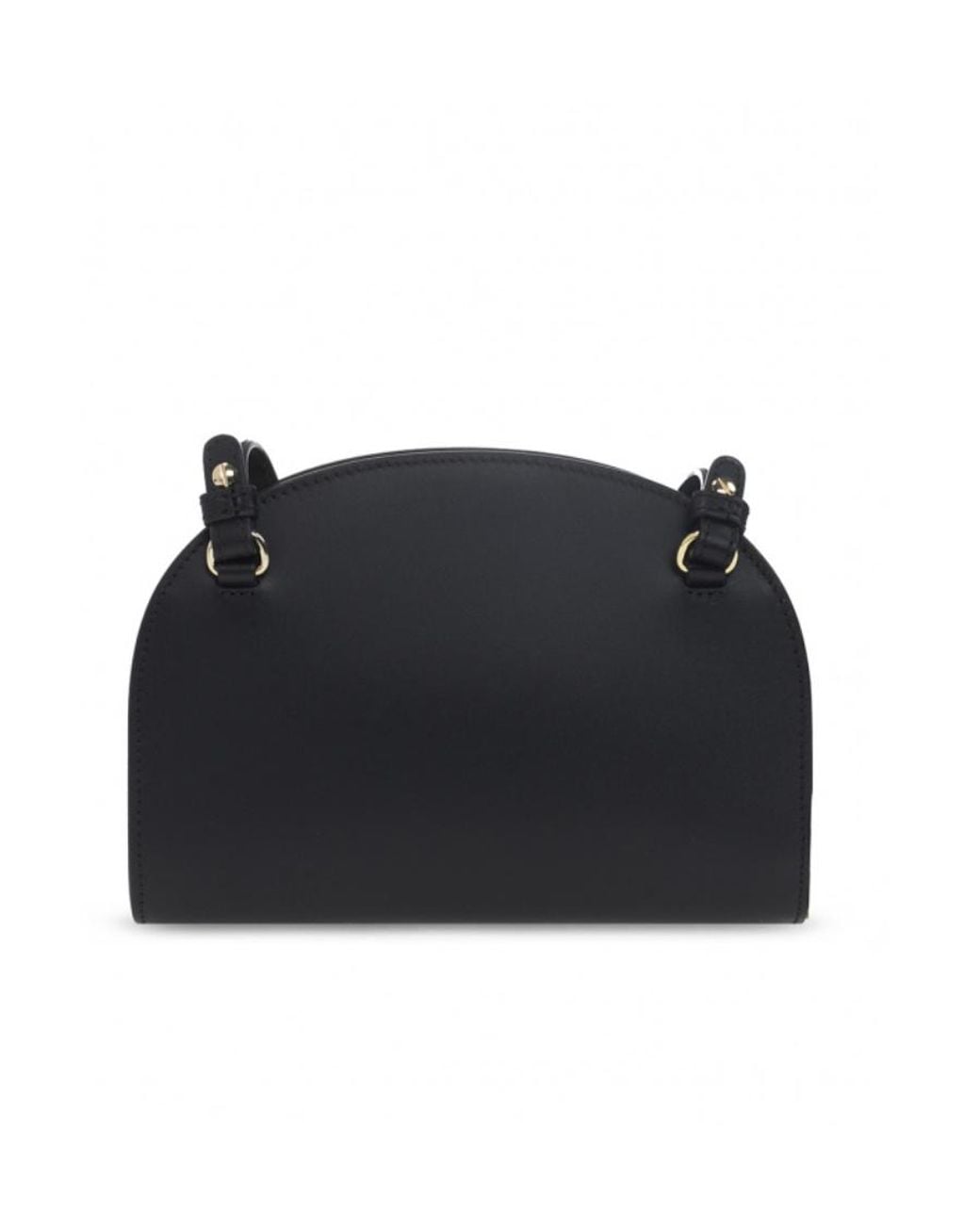A.P.C. Black Demi Lune Clutch Bag