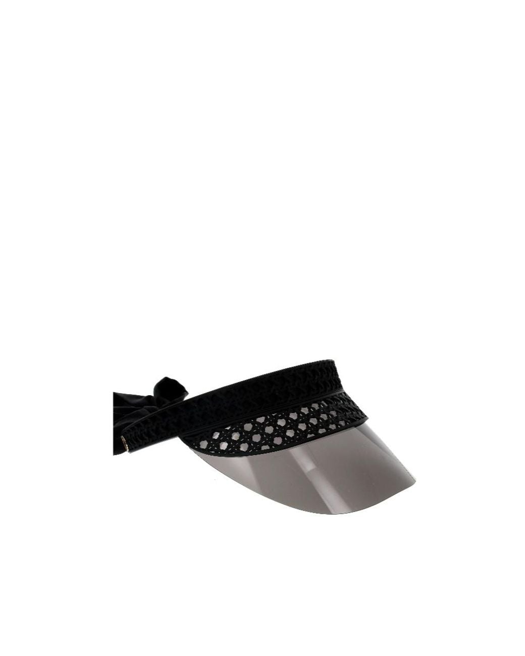 Dior White Eyewear Very V1U Bow-Detailed Visors