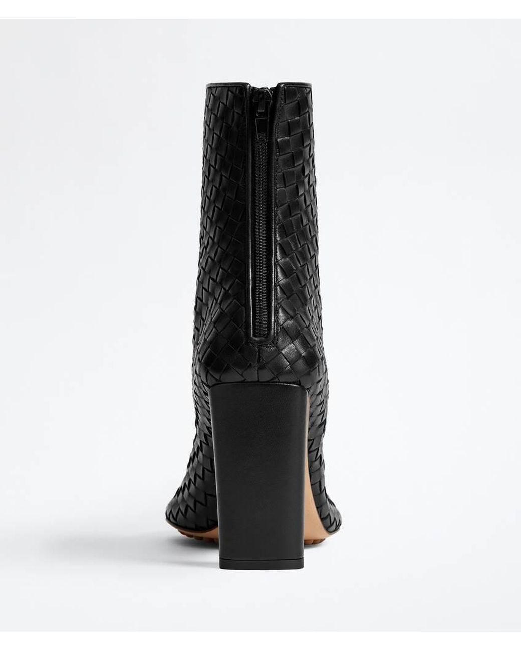 Bottega Veneta Black Cherry Ankle Boot